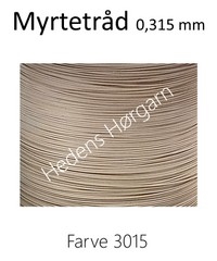 Myrtetråd 0,315 mm farve 3015 creme hvid